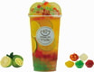 A2. Fresh Eco Green Lime Ice Cubes Fruit Tea